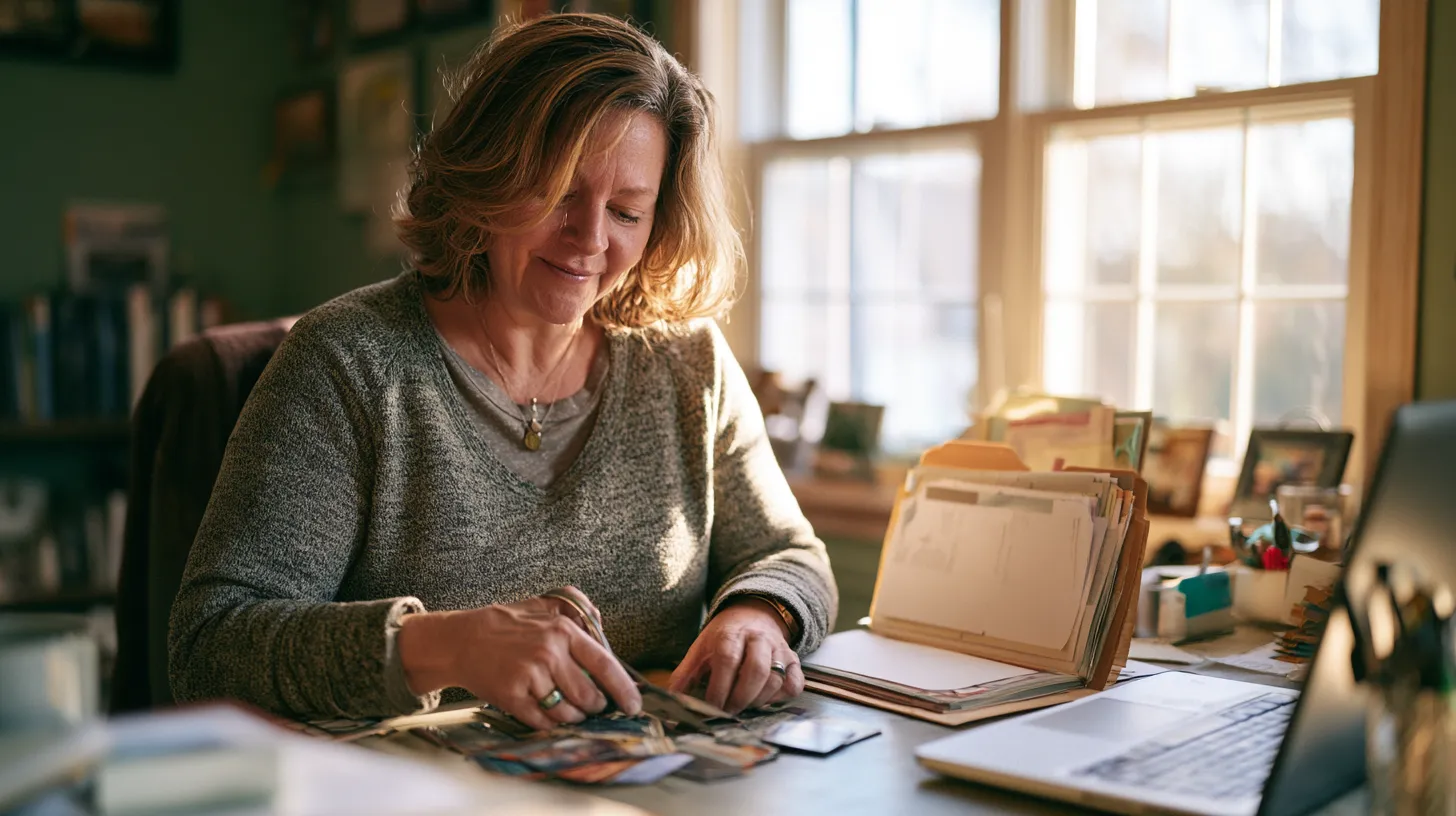 Woman cutting up credit cards after taking a debt consolidation loan